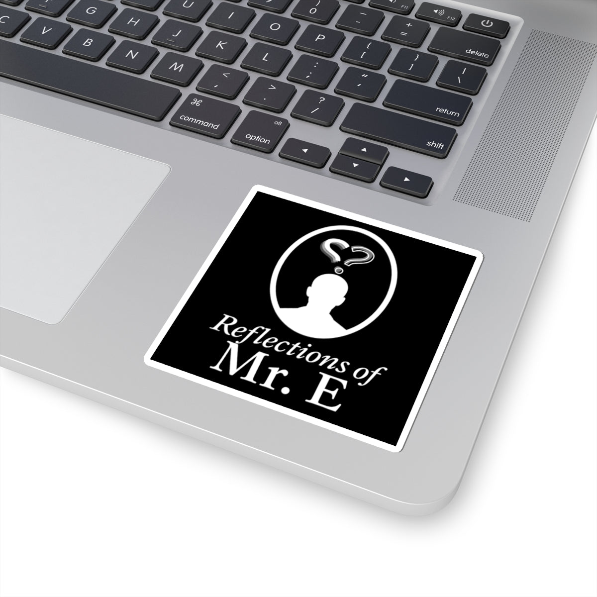 Reflections of Mr. E Logo Sticker
