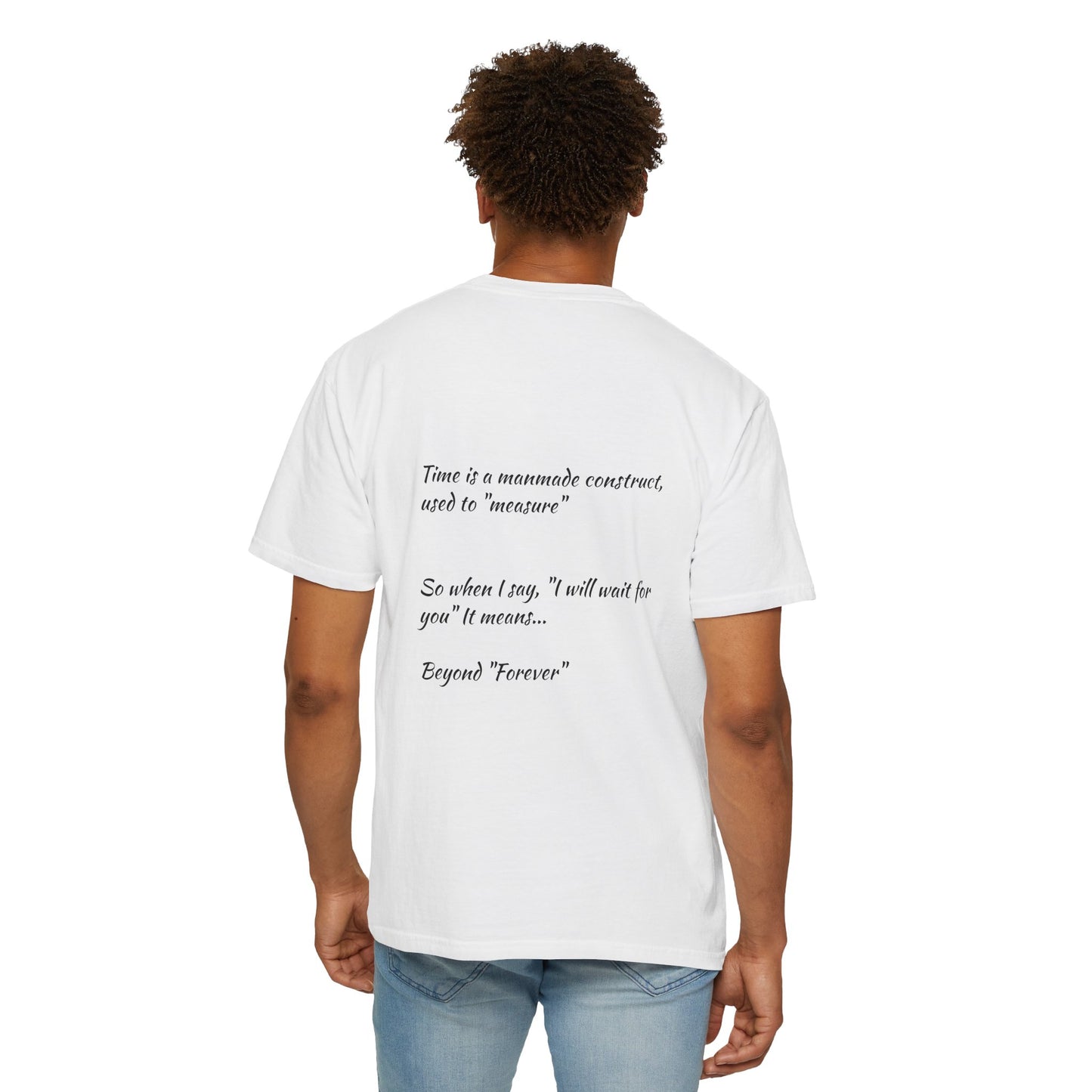 Poem-Back Graphic Tee — "Illusion"