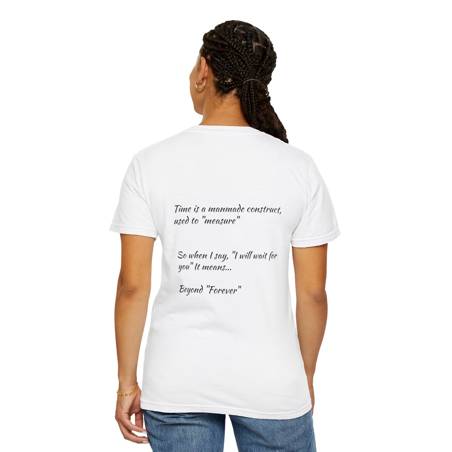 Poem-Back Graphic Tee — "Illusion"