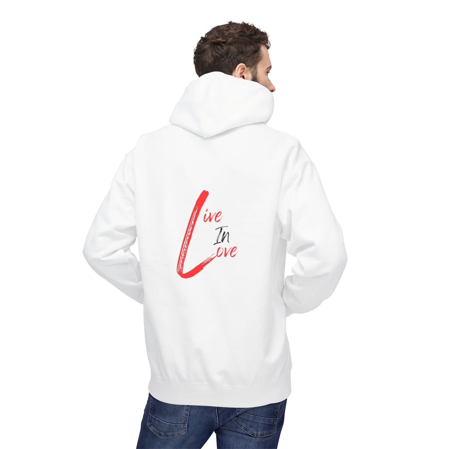 Copy of Hoodie — Minimalist The Epitome of Love Text Graphic Pullover