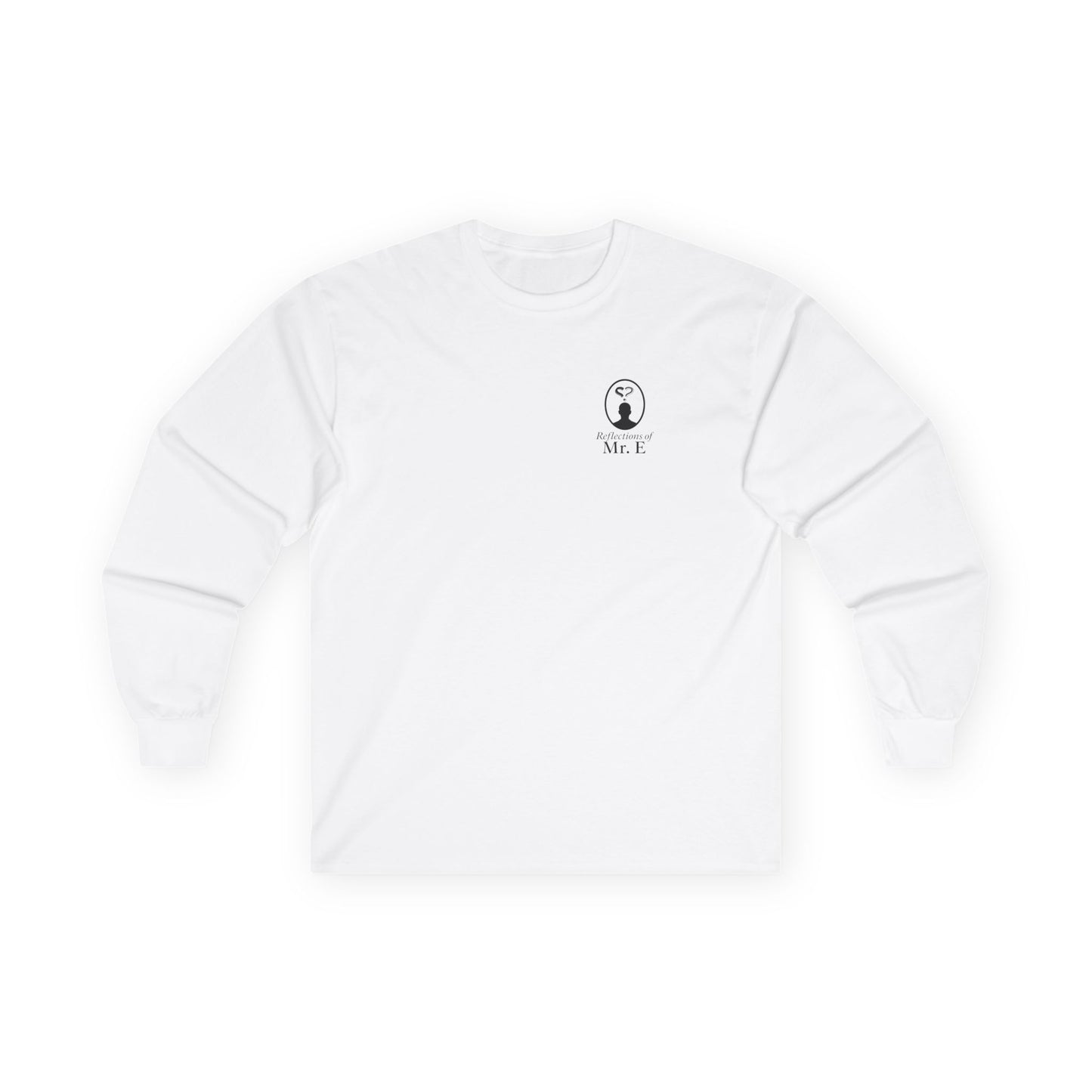 Long Sleeve Tee — “Epitome of Love” Minimal Script Design